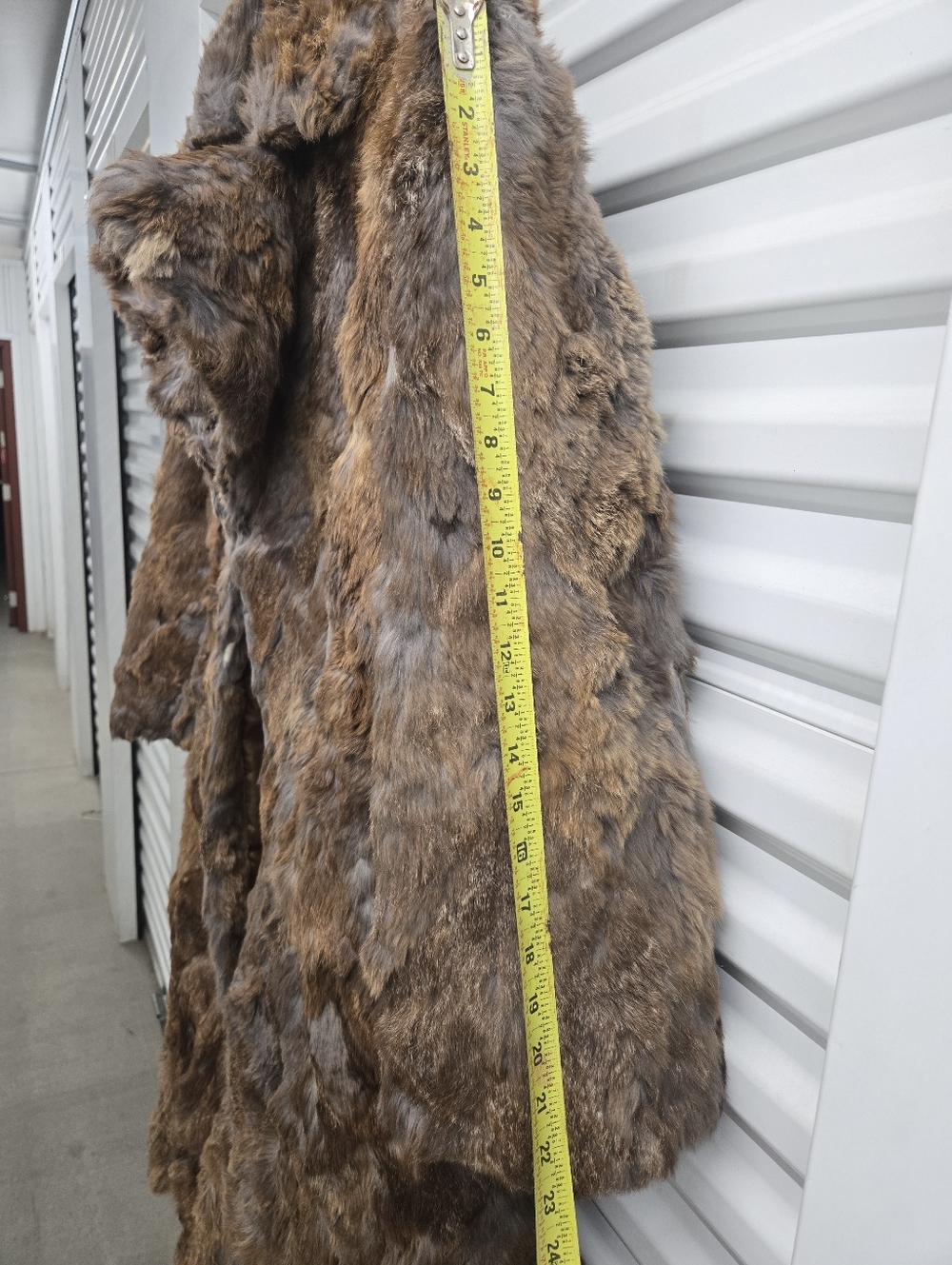 Dino Ricco Rabbit Fur Coat Size Large - Picture 11 of 16